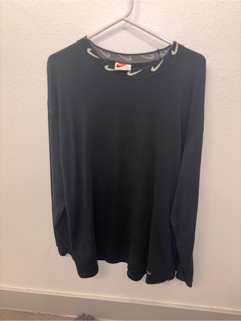 Nike x Stussy Black Crewneck
